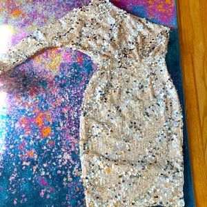 Pretty Little Thing- Sequin dress NWT
